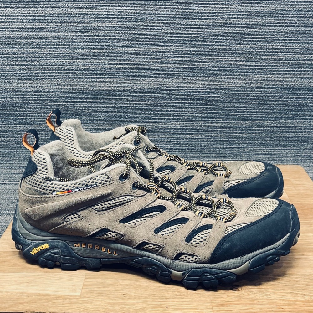 Merrell Moab 2 Hiking Shoes Mens 14 Walnut Suede Mesh Vibram J86595 Gorpcore